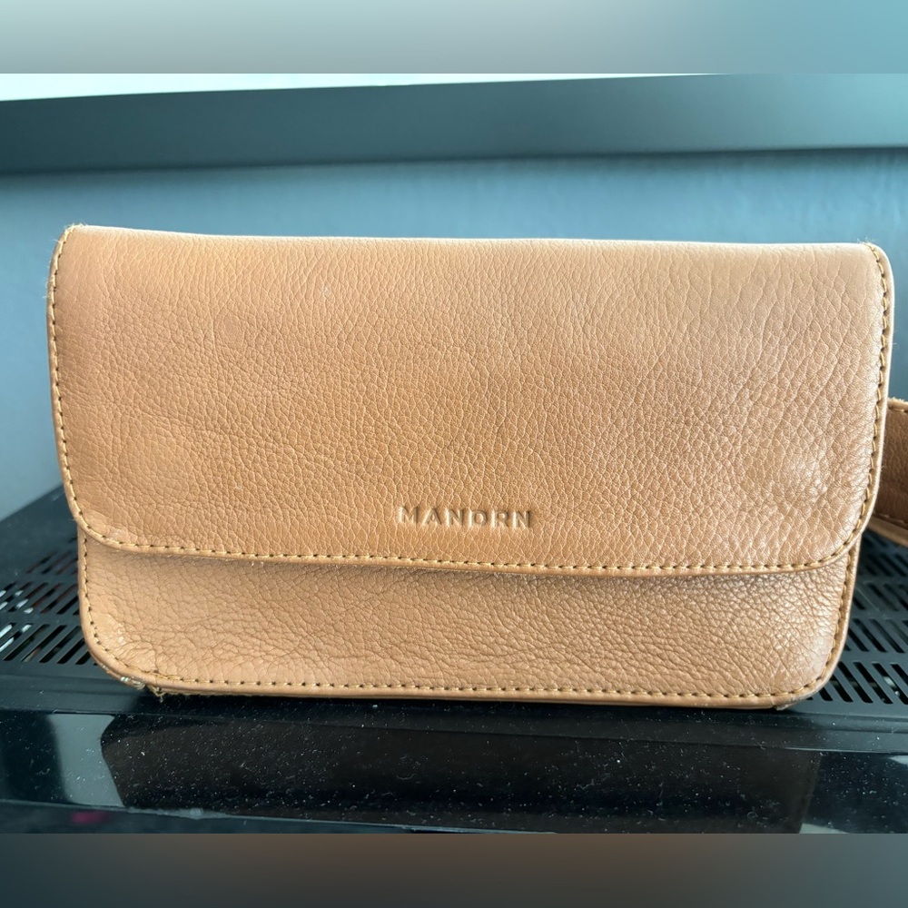 Mandrn Ziggy - Tan Fanny pack/ crossbody bag